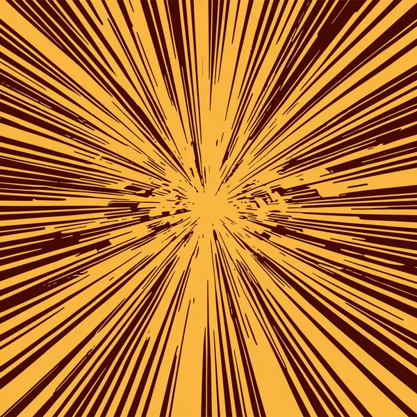 Pop sanat veya retro temalı illüstrasyon için hareket çizgisi arkaplan illüstrasyonu.