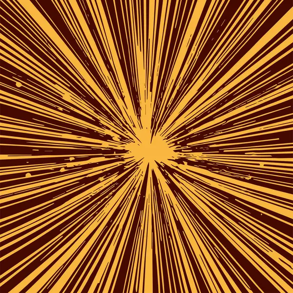 Pop sanat veya retro temalı illüstrasyon için hareket çizgisi arkaplan illüstrasyonu.