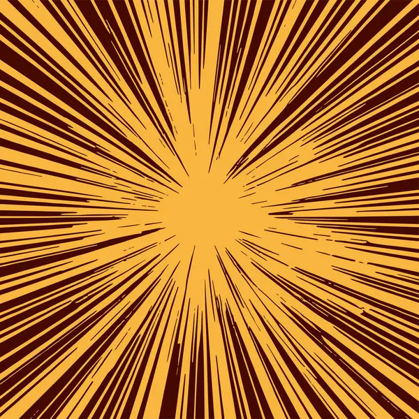 Pop sanat veya retro temalı illüstrasyon için hareket çizgisi arkaplan illüstrasyonu.