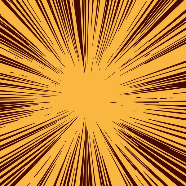 Pop sanat veya retro temalı illüstrasyon için hareket çizgisi arkaplan illüstrasyonu.