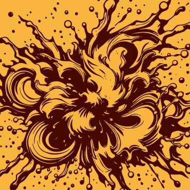 Girdap akış çizgileri olan soyut bir arkaplan. Sanatsal akış çizgileri arka plan sanatı