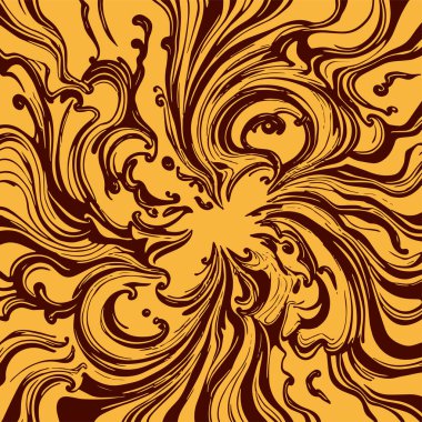 Girdap akış çizgileri olan soyut bir arkaplan. Sanatsal akış çizgileri arka plan sanatı