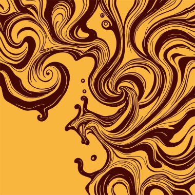 Girdap akış çizgileri olan soyut bir arkaplan. Sanatsal akış çizgileri arka plan sanatı