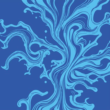 Girdap akış çizgileri olan soyut bir arkaplan. Sanatsal akış çizgileri arka plan sanatı