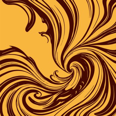 Girdap akış çizgileri olan soyut bir arkaplan. Sanatsal akış çizgileri arka plan sanatı