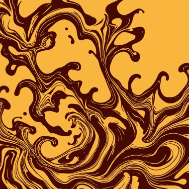 Girdap akış çizgileri olan soyut bir arkaplan. Sanatsal akış çizgileri arka plan sanatı