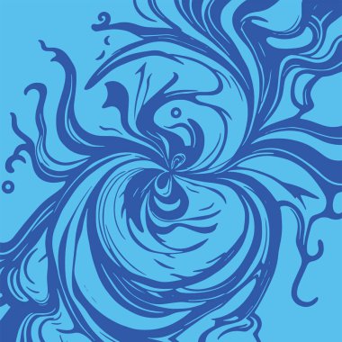 Girdap akış çizgileri olan soyut bir arkaplan. Sanatsal akış çizgileri arka plan sanatı