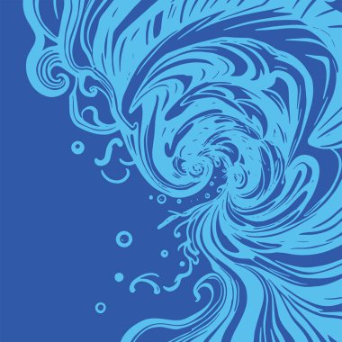 Girdap akış çizgileri olan soyut bir arkaplan. Sanatsal akış çizgileri arka plan sanatı