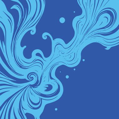 Girdap akış çizgileri olan soyut bir arkaplan. Sanatsal akış çizgileri arka plan sanatı