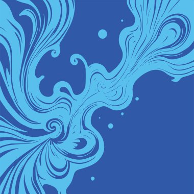 Girdap akış çizgileri olan soyut bir arkaplan. Sanatsal akış çizgileri arka plan sanatı