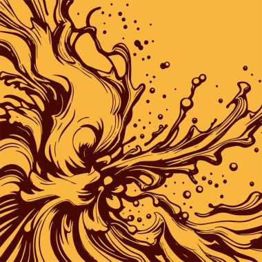 Girdap akış çizgileri olan soyut bir arkaplan. Sanatsal akış çizgileri arka plan sanatı