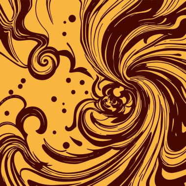 Girdap akış çizgileri olan soyut bir arkaplan. Sanatsal akış çizgileri arka plan sanatı