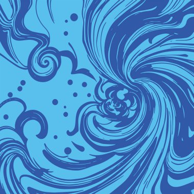 Girdap akış çizgileri olan soyut bir arkaplan. Sanatsal akış çizgileri arka plan sanatı