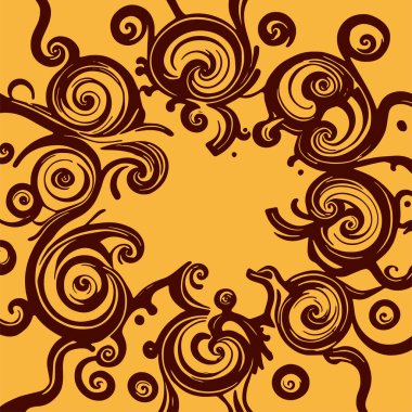 Radyal girdap akış çizgileri olan soyut bir arka plan. Sanatsal akış çizgileri arka plan sanatı