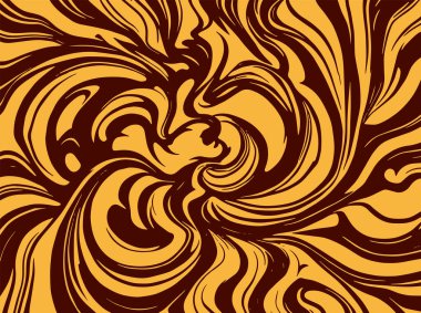 Radyal girdap akış çizgileri olan soyut bir arka plan. Sanatsal akış çizgileri arka plan sanatı