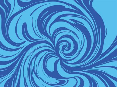 Radyal girdap akış çizgileri olan soyut bir arka plan. Sanatsal akış çizgileri arka plan sanatı