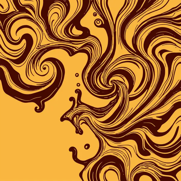 Girdap akış çizgileri olan soyut bir arkaplan. Sanatsal akış çizgileri arka plan sanatı