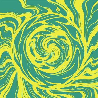 Radyal girdap akış çizgileri olan soyut bir arka plan. Sanatsal akış çizgileri arka plan sanatı