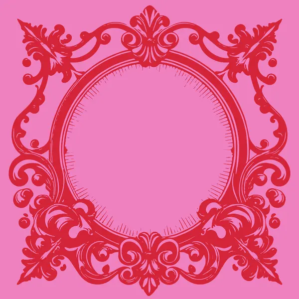 Dekoratif çiçek ve yaprak kıvrımları kabartma çerçeve çizimi. Dekoratif çiçek ve kıvrımların sınır veya arkaplan sanatı oyulmuş süslemeler.