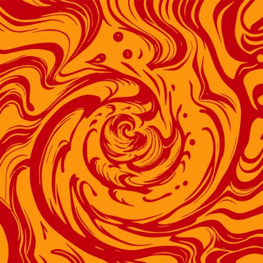 Radyal girdap akış çizgileri olan soyut bir arka plan. Sanatsal akış çizgileri arka plan sanatı