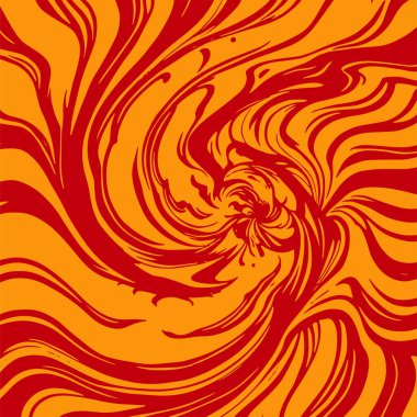 Radyal girdap akış çizgileri olan soyut bir arka plan. Sanatsal akış çizgileri arka plan sanatı