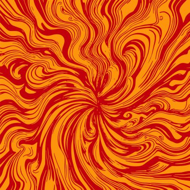 Radyal girdap akış çizgileri olan soyut bir arka plan. Sanatsal akış çizgileri arka plan sanatı