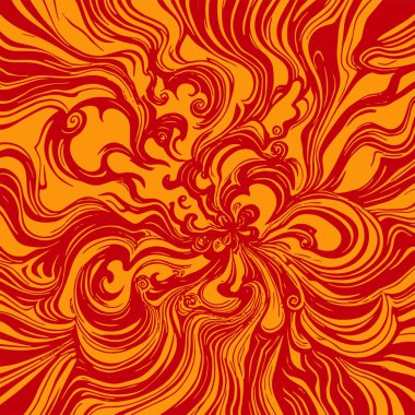 Radyal girdap akış çizgileri olan soyut bir arka plan. Sanatsal akış çizgileri arka plan sanatı