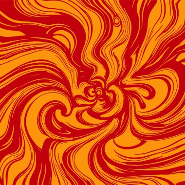 Radyal girdap akış çizgileri olan soyut bir arka plan. Sanatsal akış çizgileri arka plan sanatı