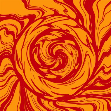 Radyal girdap akış çizgileri olan soyut bir arka plan. Sanatsal akış çizgileri arka plan sanatı