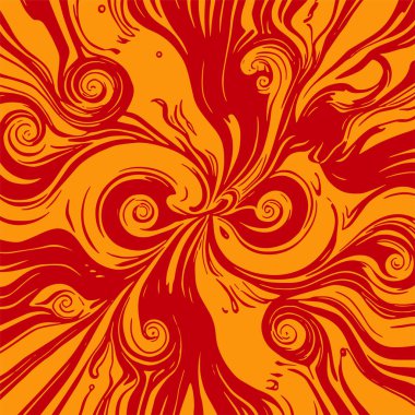 Radyal girdap akış çizgileri olan soyut bir arka plan. Sanatsal akış çizgileri arka plan sanatı