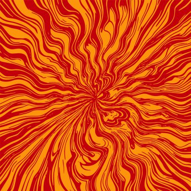 Radyal girdap akış çizgileri olan soyut bir arka plan. Sanatsal akış çizgileri arka plan sanatı