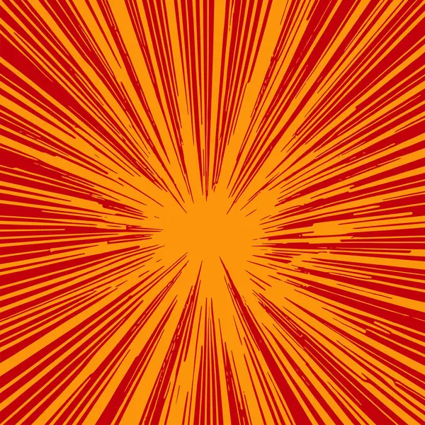 Pop sanat veya retro temalı illüstrasyon için hareket çizgisi arkaplan illüstrasyonu.