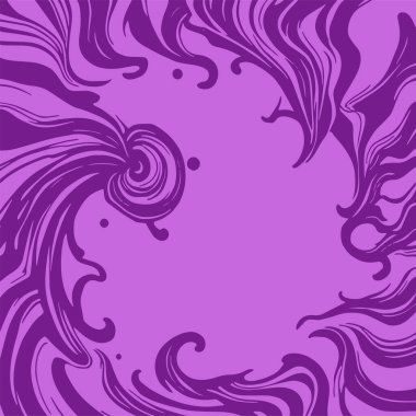 Radyal girdap akış çizgileri olan soyut bir arka plan. Sanatsal akış çizgileri arka plan sanatı