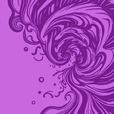 Radyal girdap akış çizgileri olan soyut bir arka plan. Sanatsal akış çizgileri arka plan sanatı