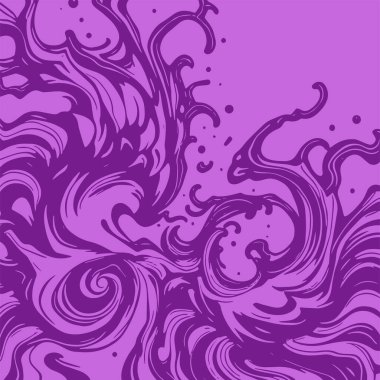 Radyal girdap akış çizgileri olan soyut bir arka plan. Sanatsal akış çizgileri arka plan sanatı