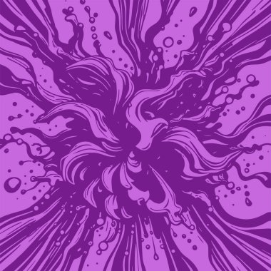 Radyal girdap akış çizgileri olan soyut bir arka plan. Sanatsal akış çizgileri arka plan sanatı