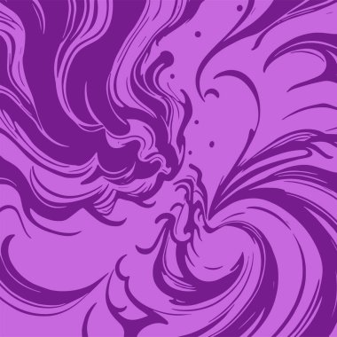 Radyal girdap akış çizgileri olan soyut bir arka plan. Sanatsal akış çizgileri arka plan sanatı