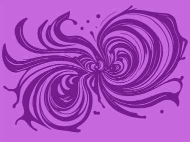 Radyal girdap akış çizgileri olan soyut bir arka plan. Sanatsal akış çizgileri arka plan sanatı