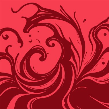 Radyal girdap akış çizgileri olan soyut bir arka plan. Sanatsal akış çizgileri arka plan sanatı