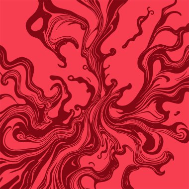 Radyal girdap akış çizgileri olan soyut bir arka plan. Sanatsal akış çizgileri arka plan sanatı