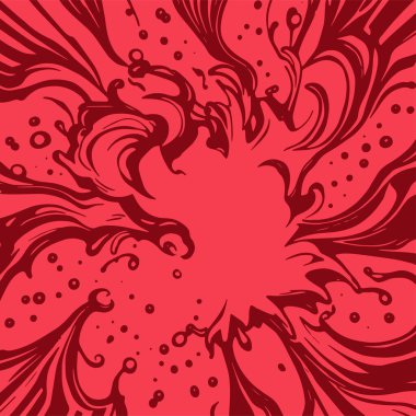 Radyal girdap akış çizgileri olan soyut bir arka plan. Sanatsal akış çizgileri arka plan sanatı