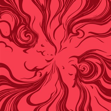 Radyal girdap akış çizgileri olan soyut bir arka plan. Sanatsal akış çizgileri arka plan sanatı