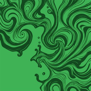 Radyal girdap akış çizgileri olan soyut bir arka plan. Sanatsal akış çizgileri arka plan sanatı