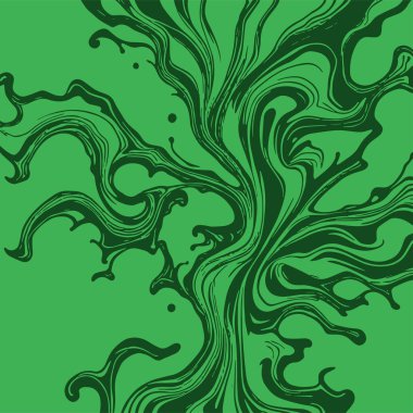 Radyal girdap akış çizgileri olan soyut bir arka plan. Sanatsal akış çizgileri arka plan sanatı