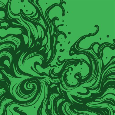 Radyal girdap akış çizgileri olan soyut bir arka plan. Sanatsal akış çizgileri arka plan sanatı