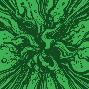 Radyal girdap akış çizgileri olan soyut bir arka plan. Sanatsal akış çizgileri arka plan sanatı