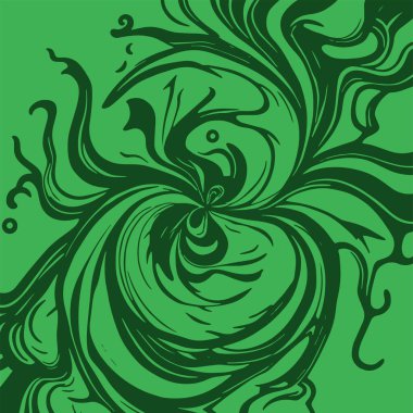 Radyal girdap akış çizgileri olan soyut bir arka plan. Sanatsal akış çizgileri arka plan sanatı