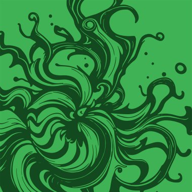 Radyal girdap akış çizgileri olan soyut bir arka plan. Sanatsal akış çizgileri arka plan sanatı