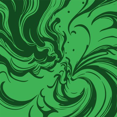 Radyal girdap akış çizgileri olan soyut bir arka plan. Sanatsal akış çizgileri arka plan sanatı