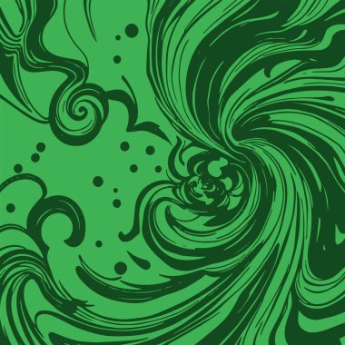 Radyal girdap akış çizgileri olan soyut bir arka plan. Sanatsal akış çizgileri arka plan sanatı